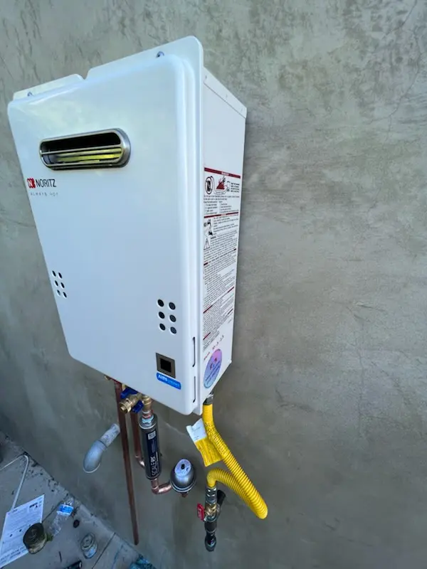 Tankless water heater installation for Lower Roseville homes